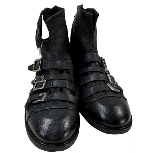 A.S.98 Vivi Buckle Boots Size 39 EU or 8.5-9 US NWT - Picture 3 of 17